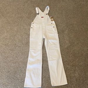 White dickies overalls